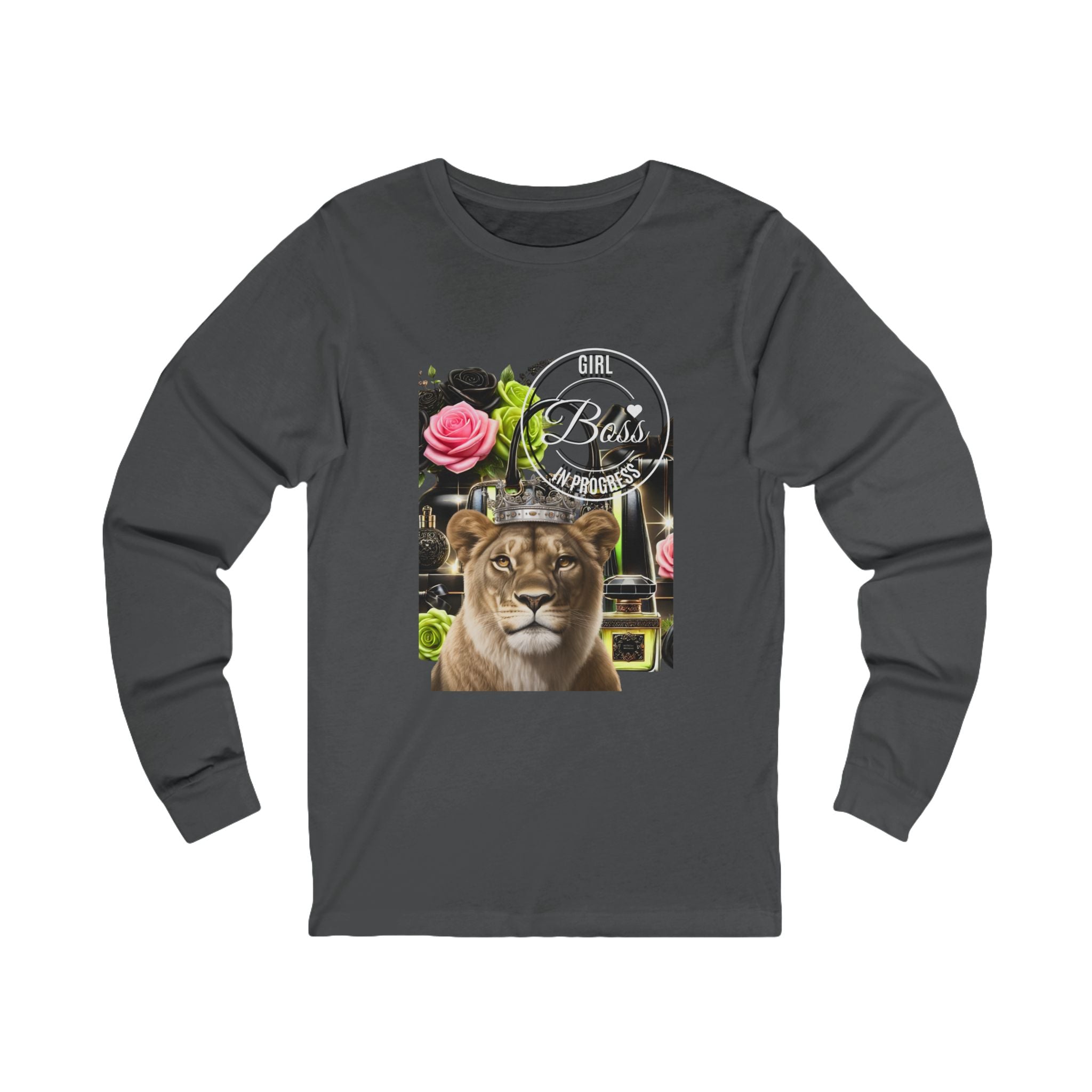 👑 Boss in Progress™ Long-Sleeve Tee