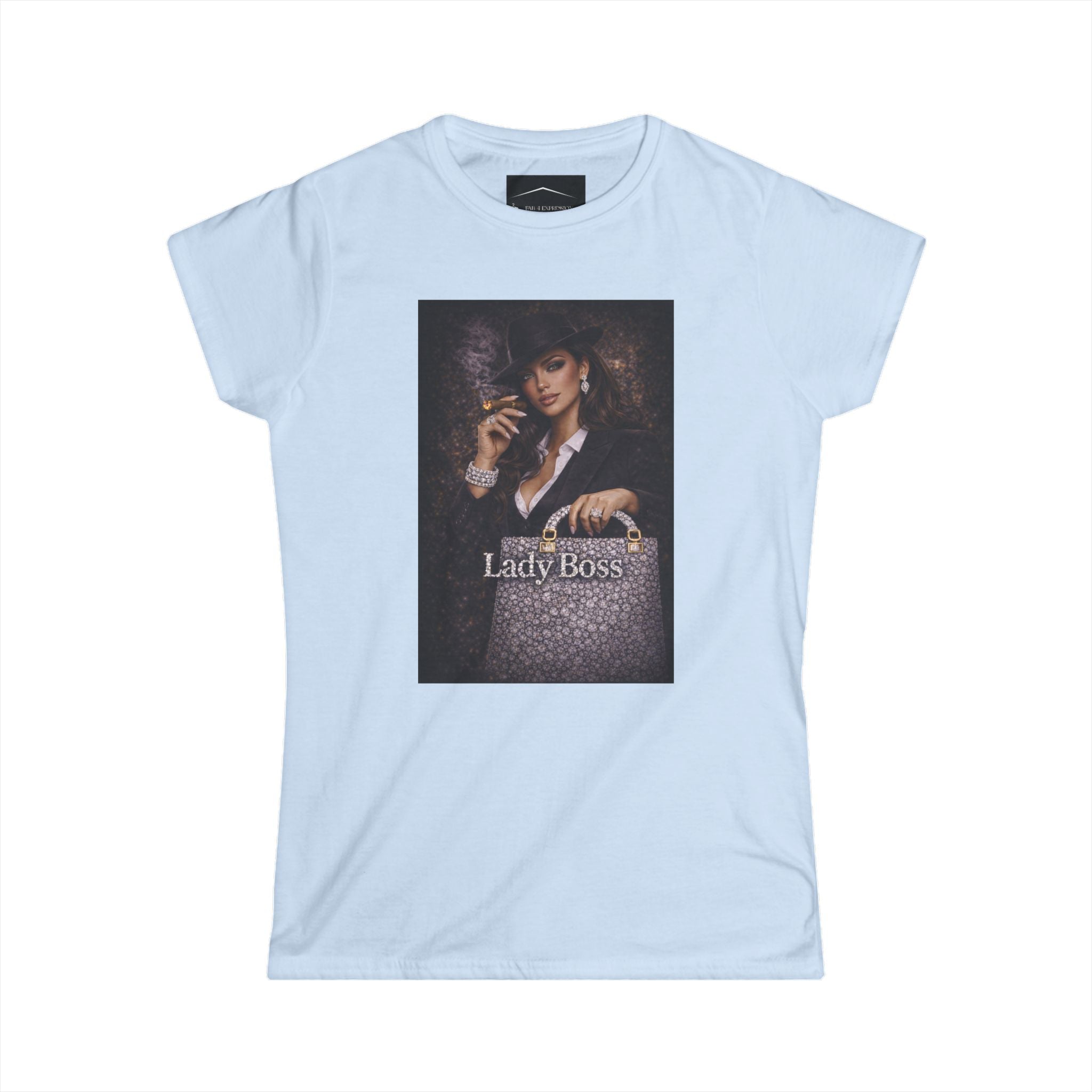 Lady Boss Graphic Tee — Women's Empowerment Vintage Style Shirt Sale end 02/15/26