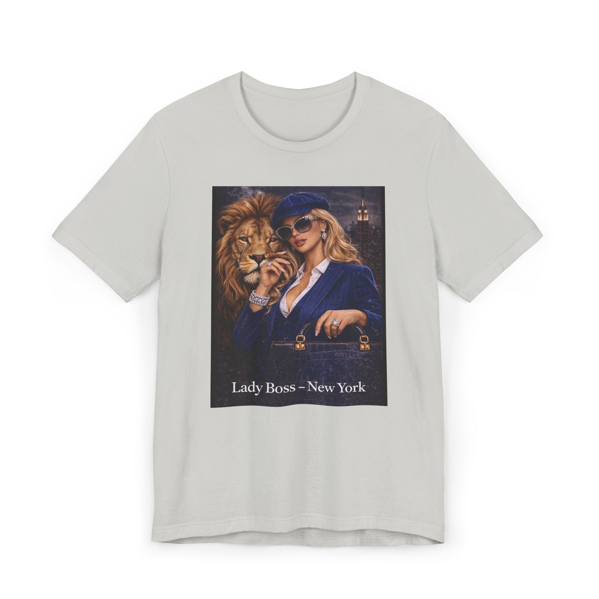 Lady Boss T-Shirt — 'Lady Boss — New York' Graphic Tee