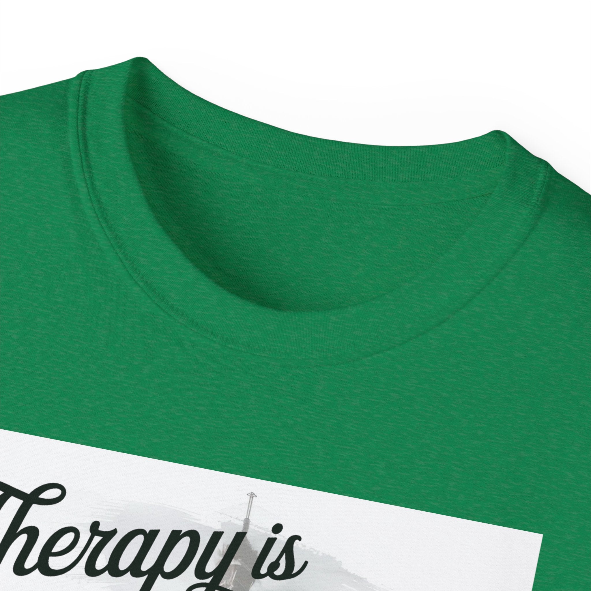 Fashion Quote Tee — "Therapy Is Temporary, Fashion Is Forever" Graphic T-Shirt