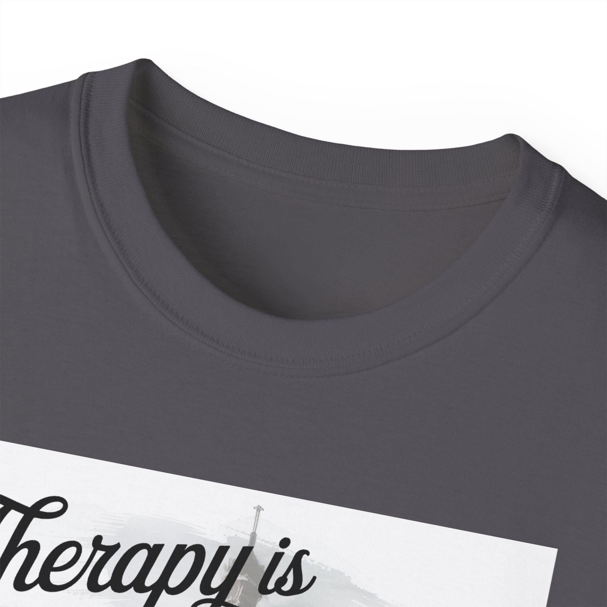 Fashion Quote Tee — "Therapy Is Temporary, Fashion Is Forever" Graphic T-Shirt