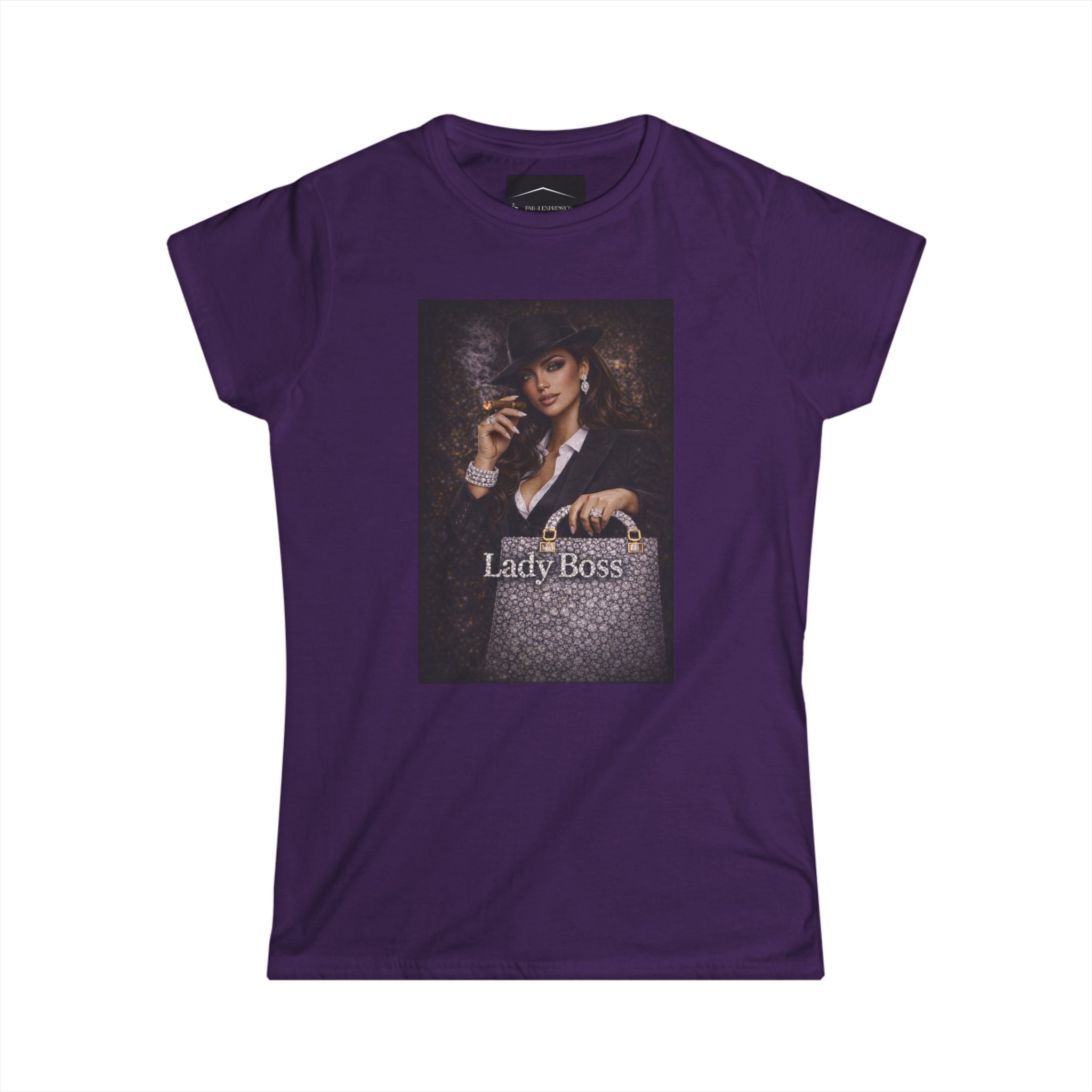 Lady Boss Graphic Tee — Women's Empowerment Vintage Style Shirt Sale end 02/15/26