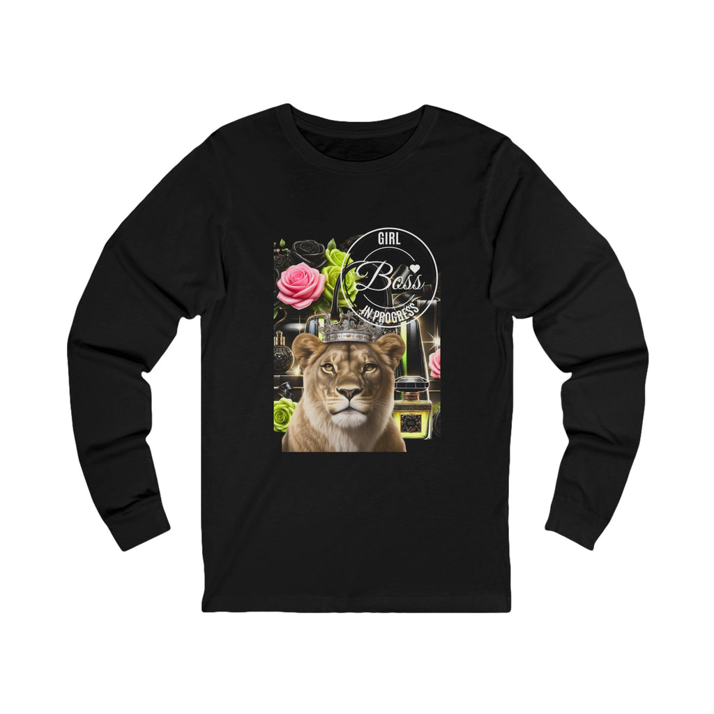 👑 Boss in Progress™ Long-Sleeve Tee