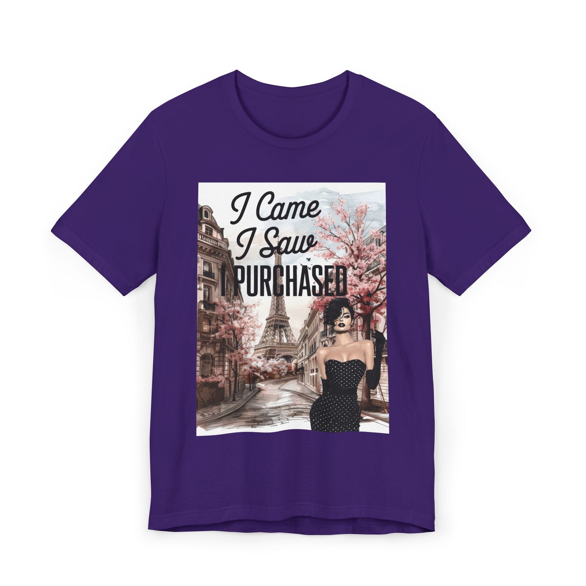 I Came I Saw Purchased Paris Fashion Tee