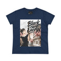 Black Card Energy Women's Tee — Vintage Glam Graphic T-Shirt