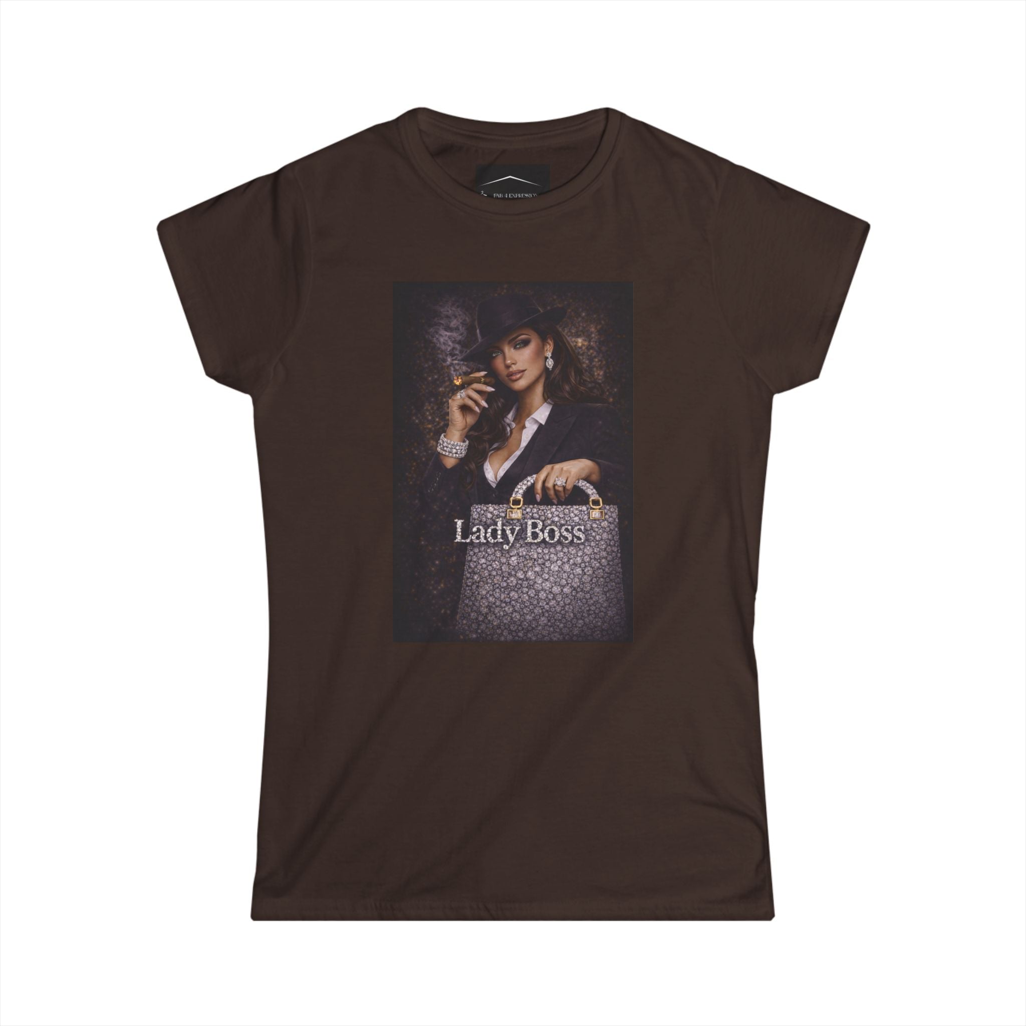 Lady Boss Graphic Tee — Women's Empowerment Vintage Style Shirt Sale end 02/15/26