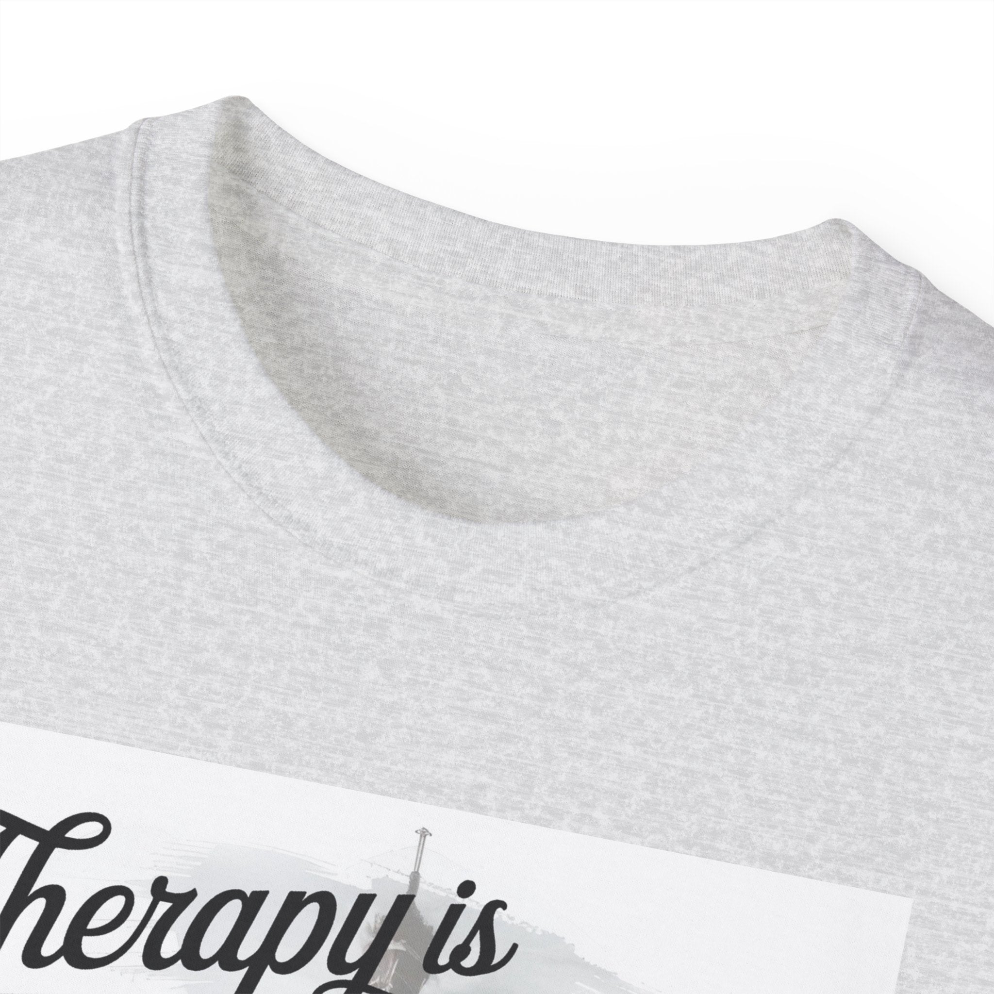 Fashion Quote Tee — "Therapy Is Temporary, Fashion Is Forever" Graphic T-Shirt