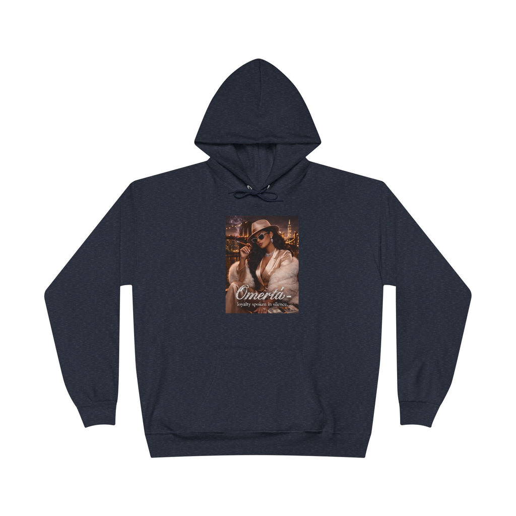 Vintage Cigarette Girl Hoodie — 'Cinerilla' Retro Pinup Pullover