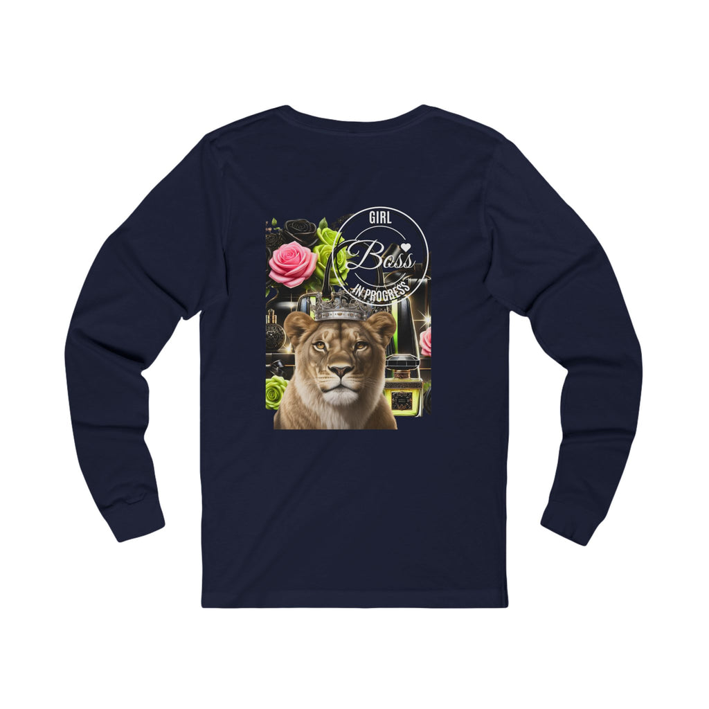 👑 Boss in Progress™ Long-Sleeve Tee