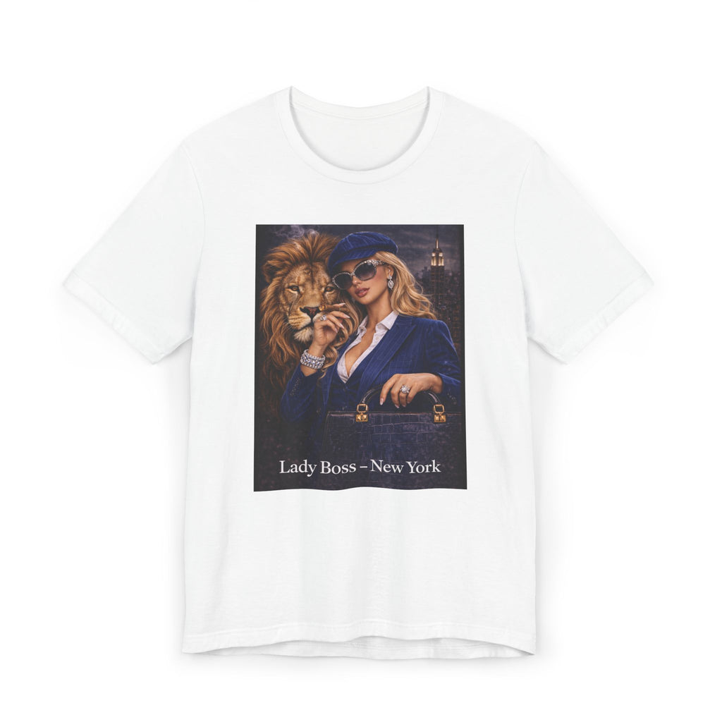 Lady Boss T-Shirt — 'Lady Boss — New York' Graphic Tee