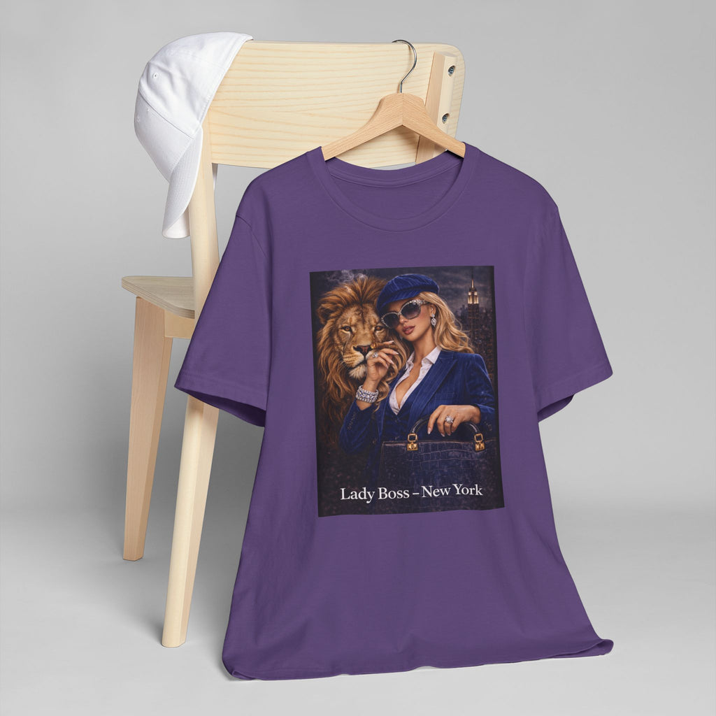 Lady Boss T-Shirt — 'Lady Boss — New York' Graphic Tee