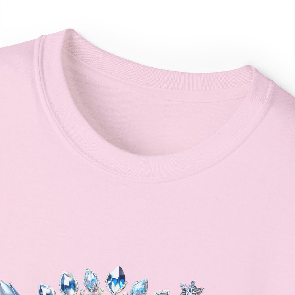 Boss Lady Tee — Women's Empowerment Graphic T‑Shirt (Crown & Roses Design)