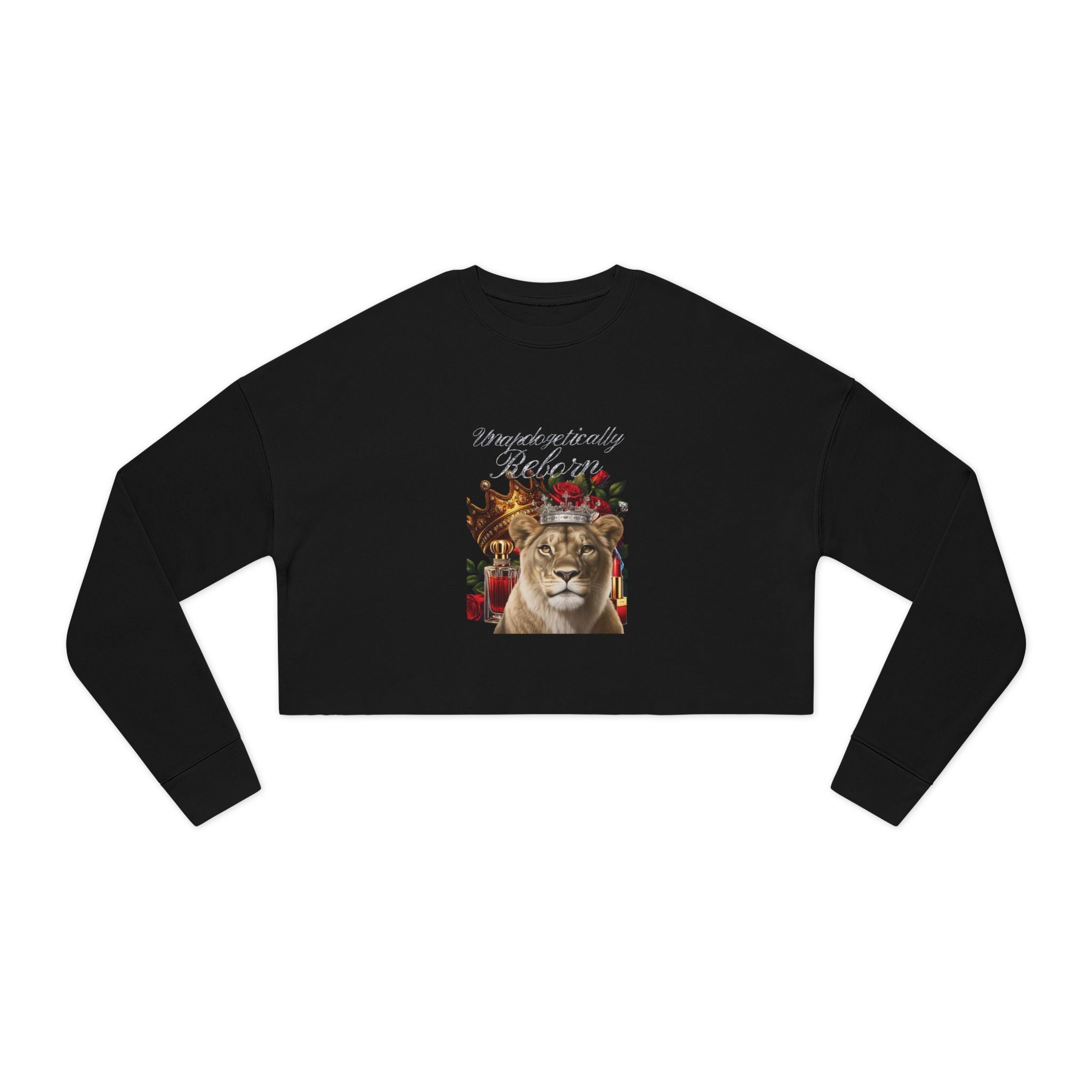 Unapologetically Reborn Cropped Sweatshirt — Power Reclaimed