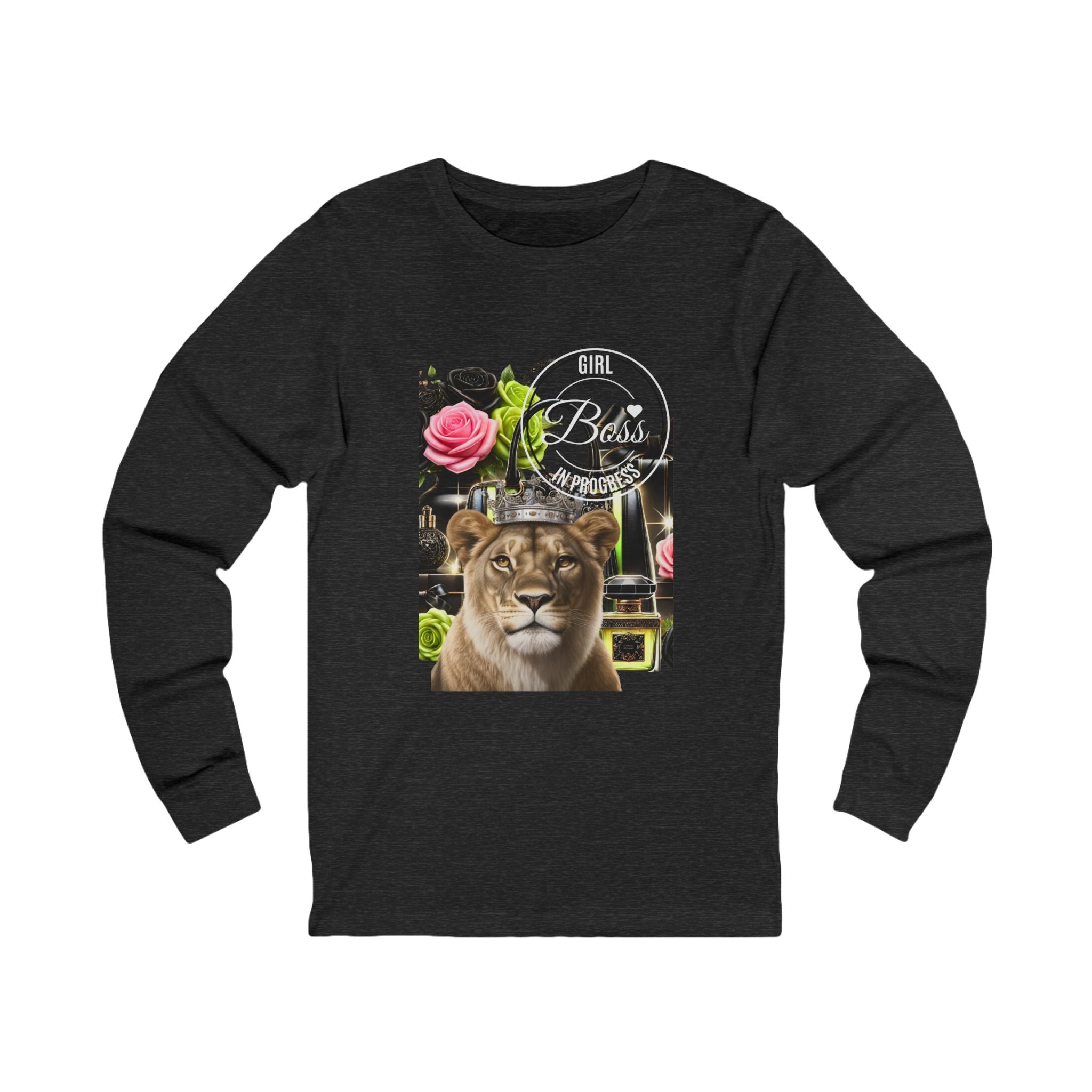 👑 Boss in Progress™ Long-Sleeve Tee