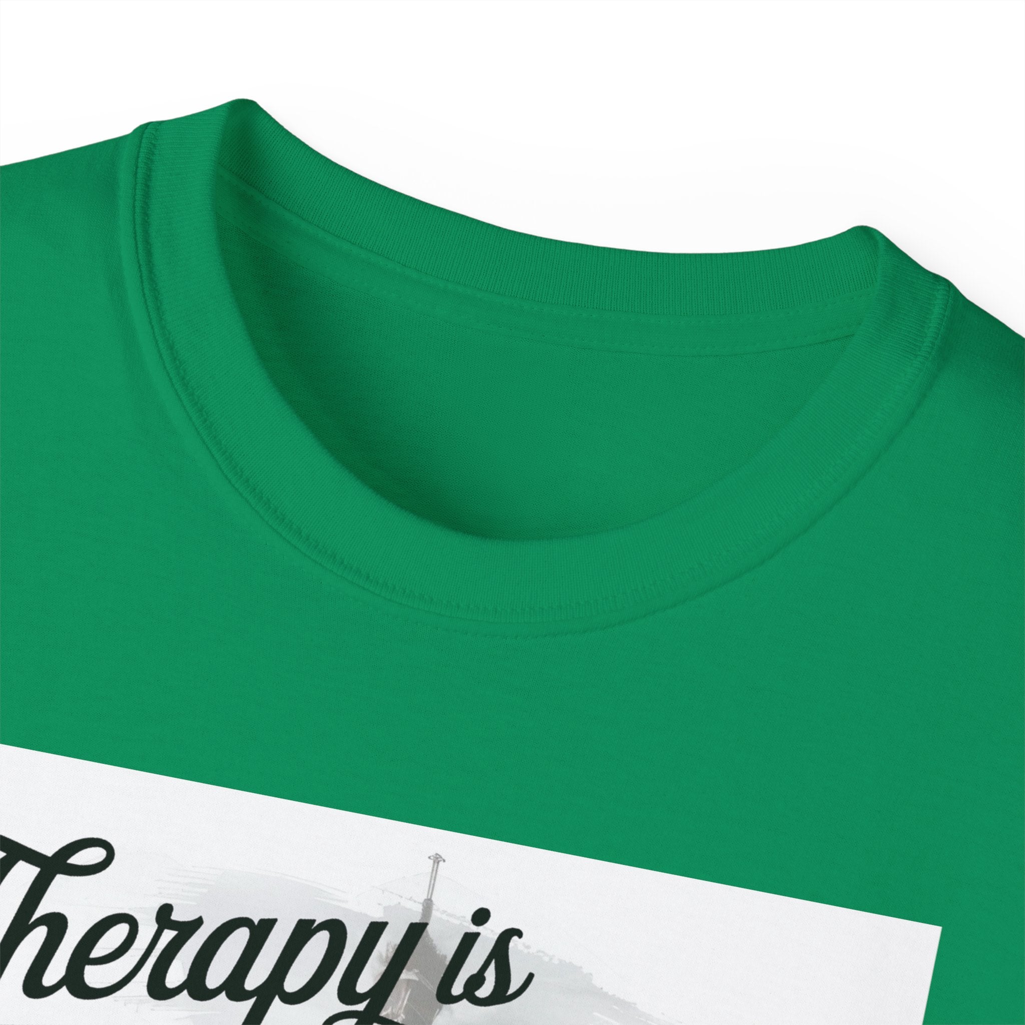 Fashion Quote Tee — "Therapy Is Temporary, Fashion Is Forever" Graphic T-Shirt