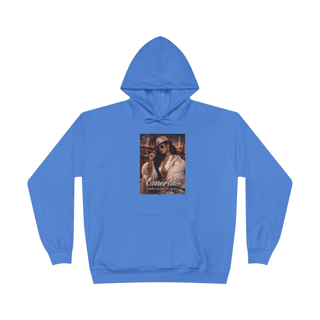 Vintage Cigarette Girl Hoodie — 'Cinerilla' Retro Pinup Pullover