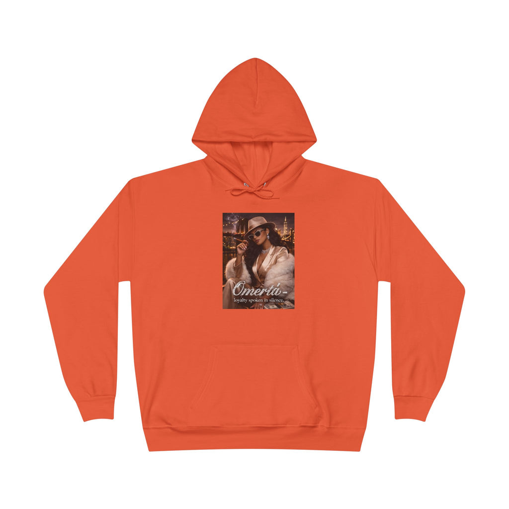 Vintage Cigarette Girl Hoodie — 'Cinerilla' Retro Pinup Pullover