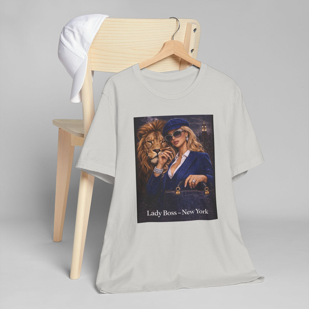 Lady Boss T-Shirt — 'Lady Boss — New York' Graphic Tee