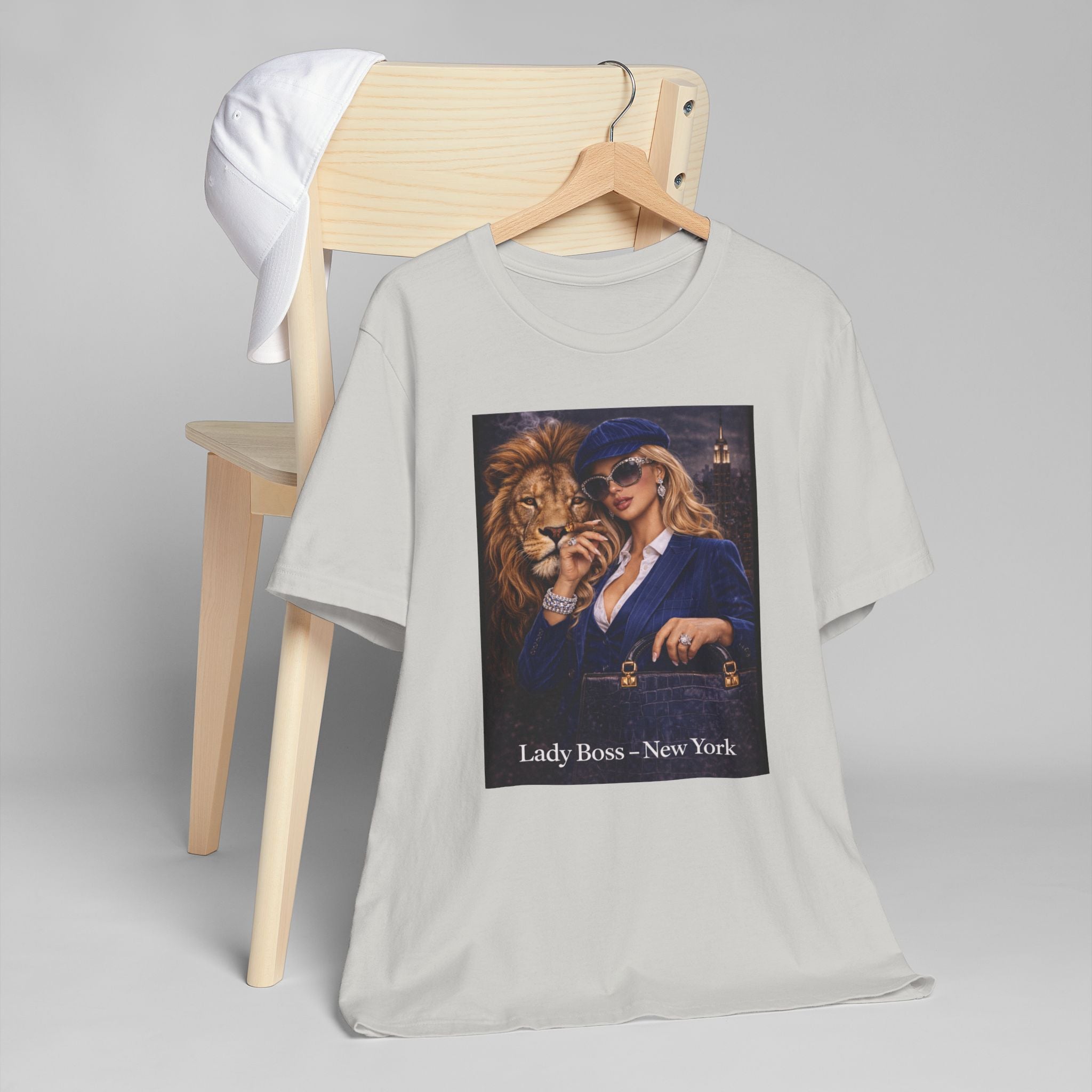 Lady Boss T-Shirt — 'Lady Boss — New York' Graphic Tee