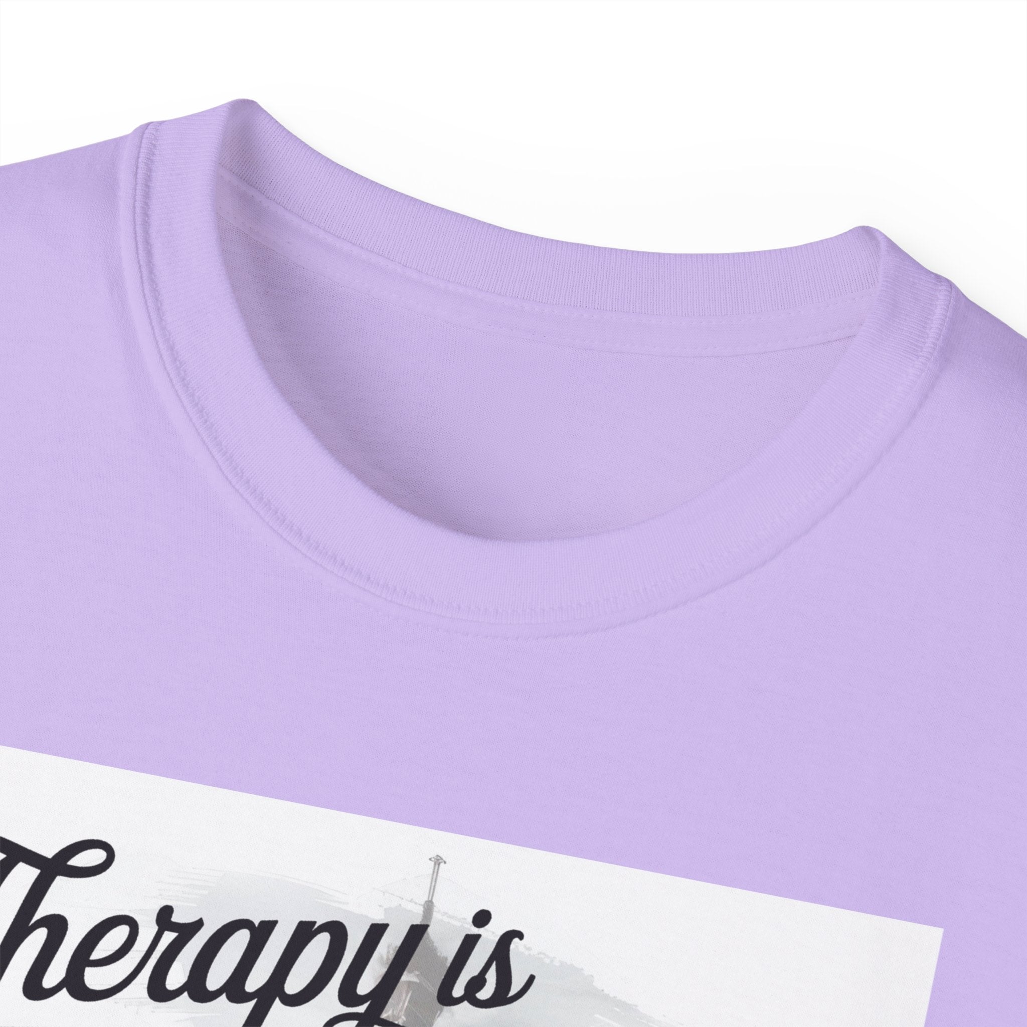Fashion Quote Tee — "Therapy Is Temporary, Fashion Is Forever" Graphic T-Shirt