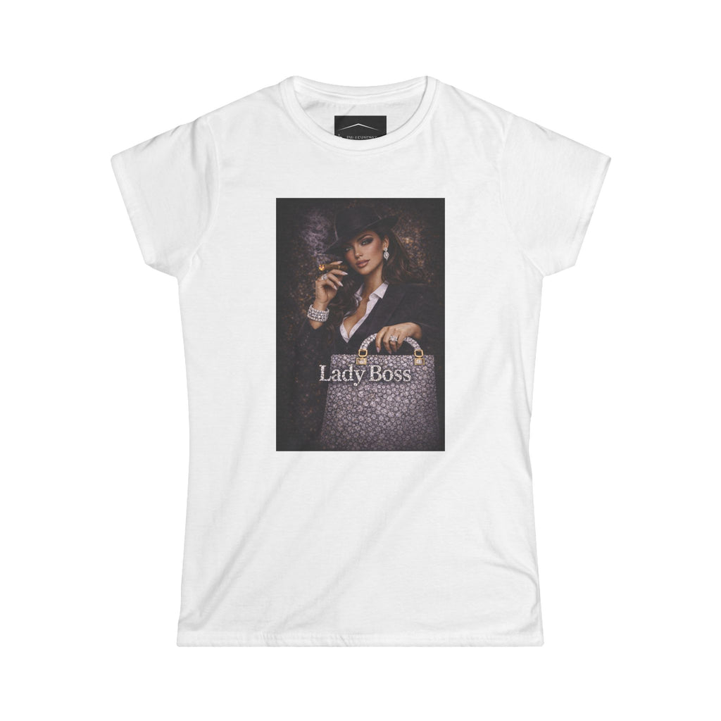 Lady Boss Graphic Tee — Women's Empowerment Vintage Style Shirt Sale end 02/15/26