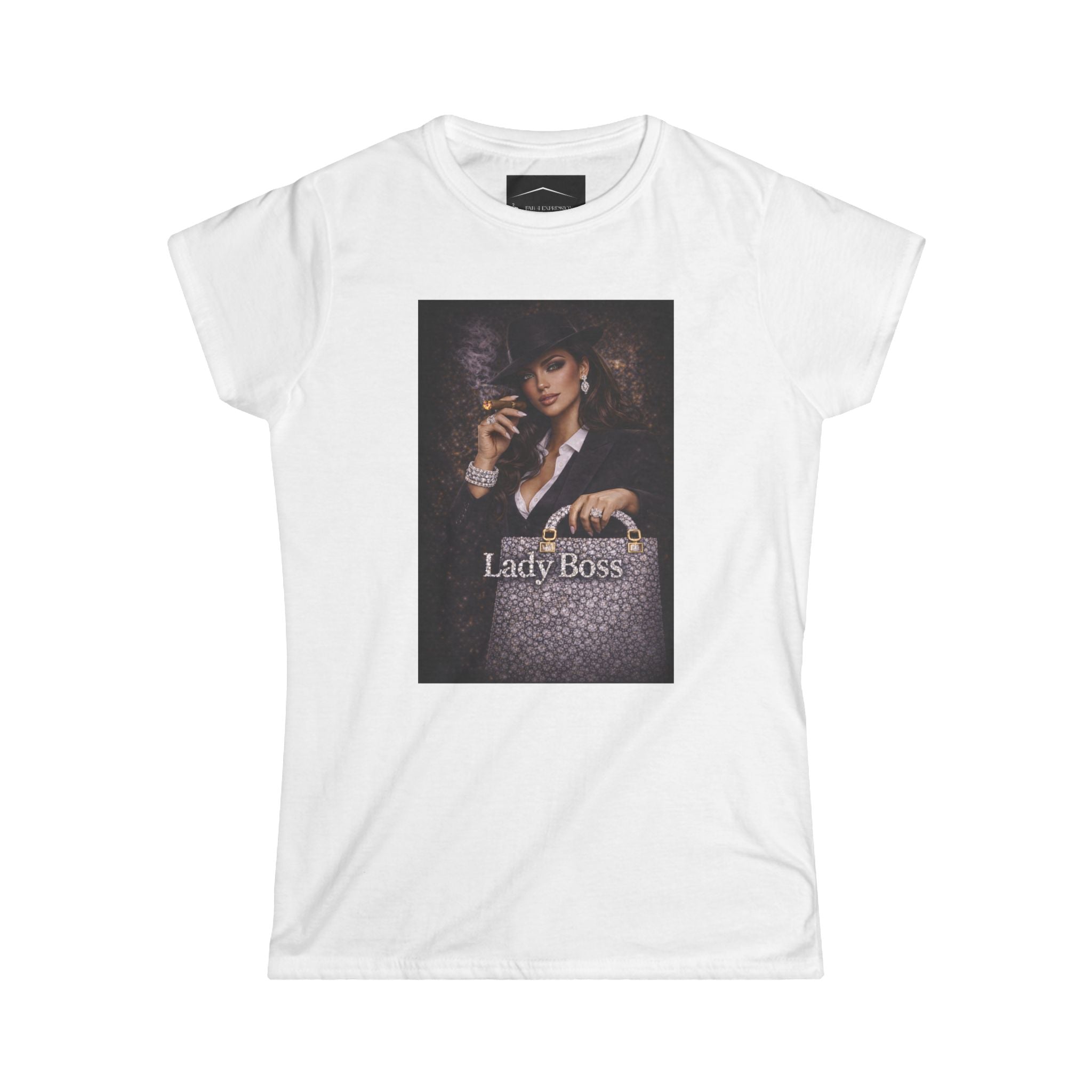 Lady Boss Graphic Tee — Women's Empowerment Vintage Style Shirt Sale end 02/15/26