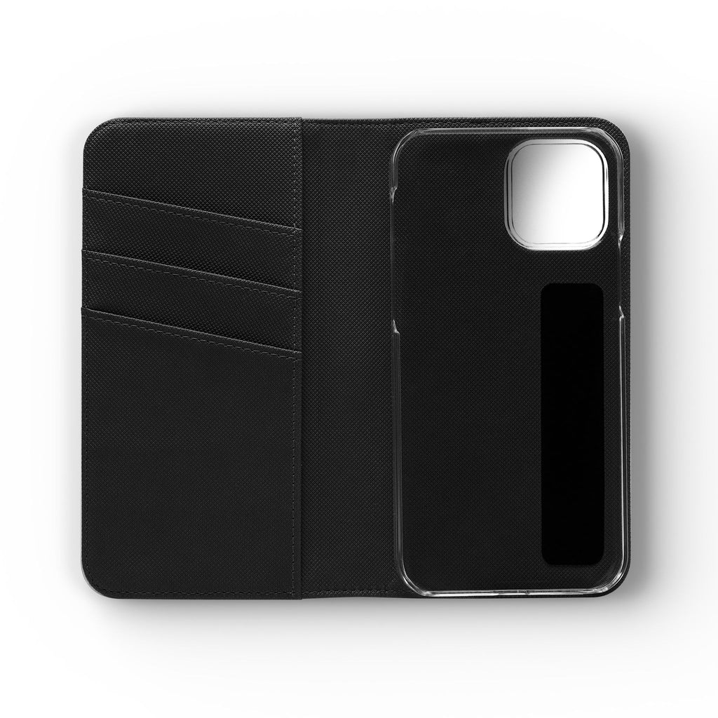 Survival Mode On Flip Phone Case — Wallet Flip Case with 'Survival Mode' Design