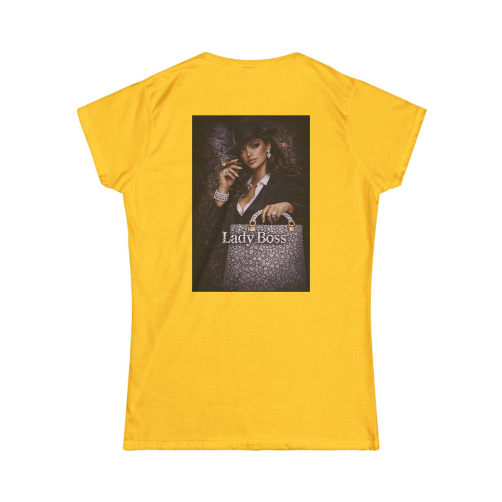 Lady Boss Graphic Tee — Women's Empowerment Vintage Style Shirt Sale end 02/15/26