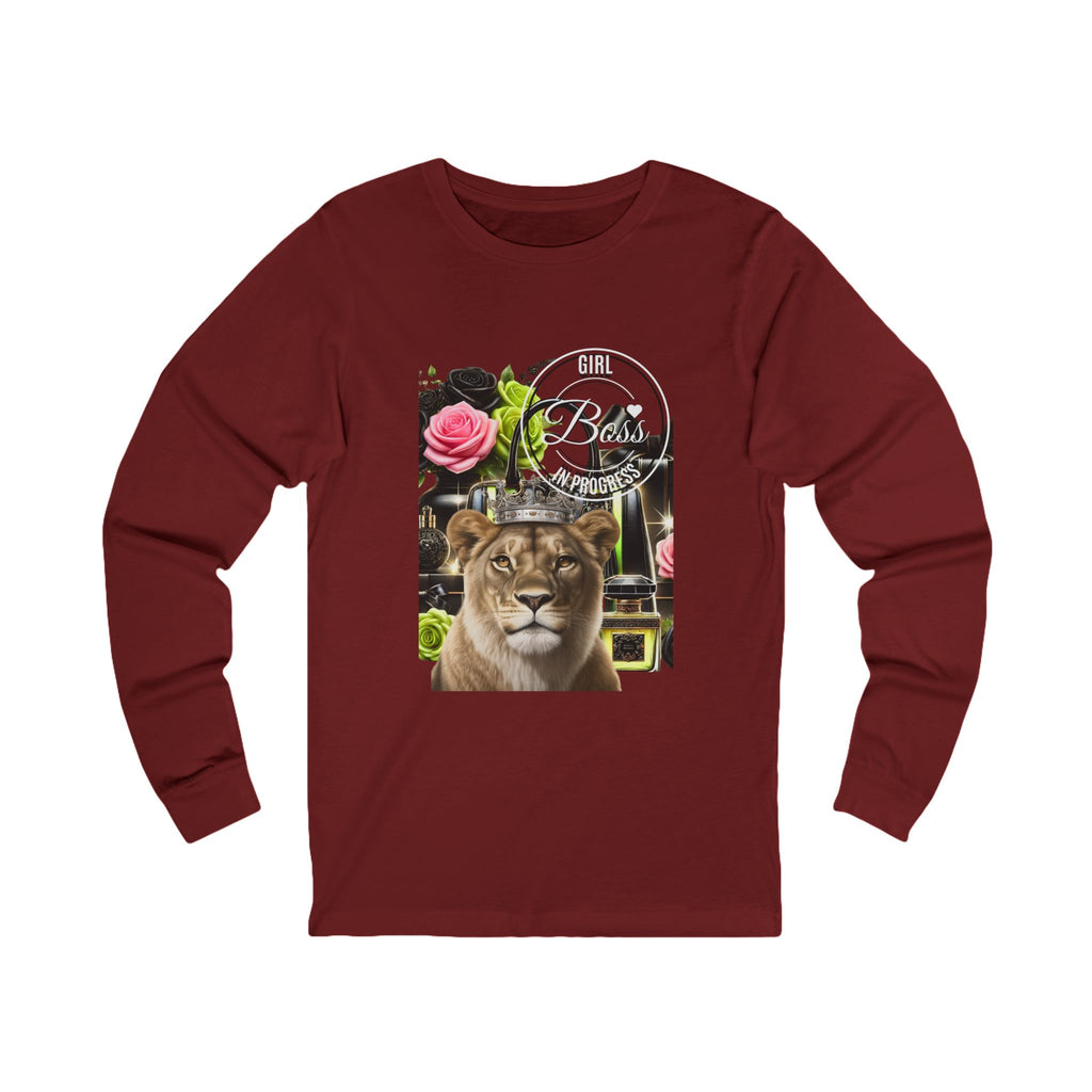 👑 Boss in Progress™ Long-Sleeve Tee