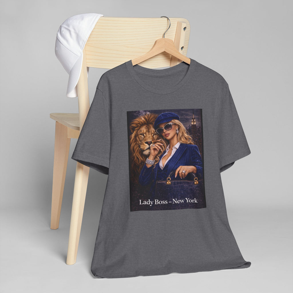 Lady Boss T-Shirt — 'Lady Boss — New York' Graphic Tee