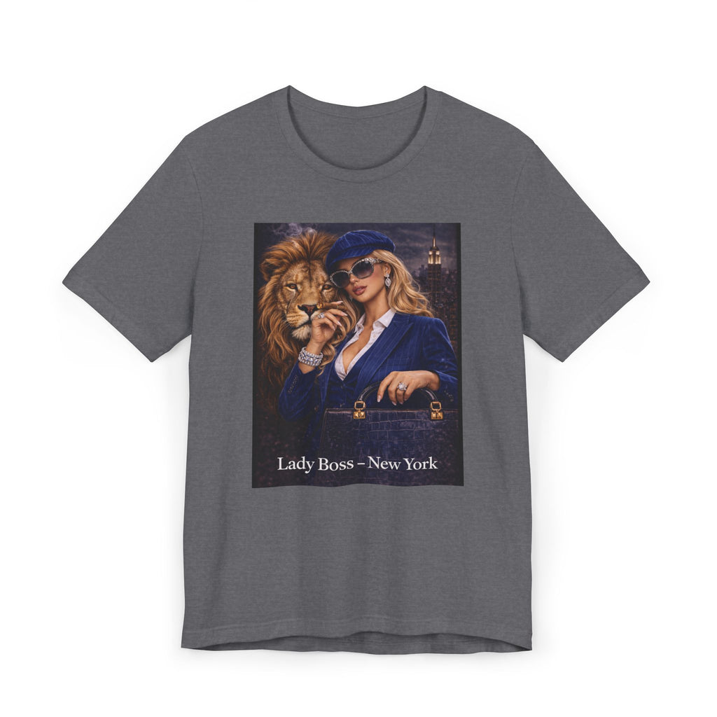 Lady Boss T-Shirt — 'Lady Boss — New York' Graphic Tee