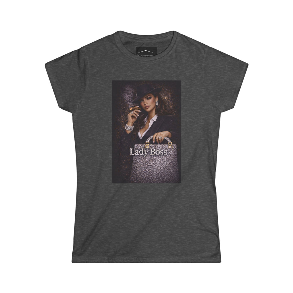 Lady Boss Graphic Tee — Women's Empowerment Vintage Style Shirt Sale end 02/15/26