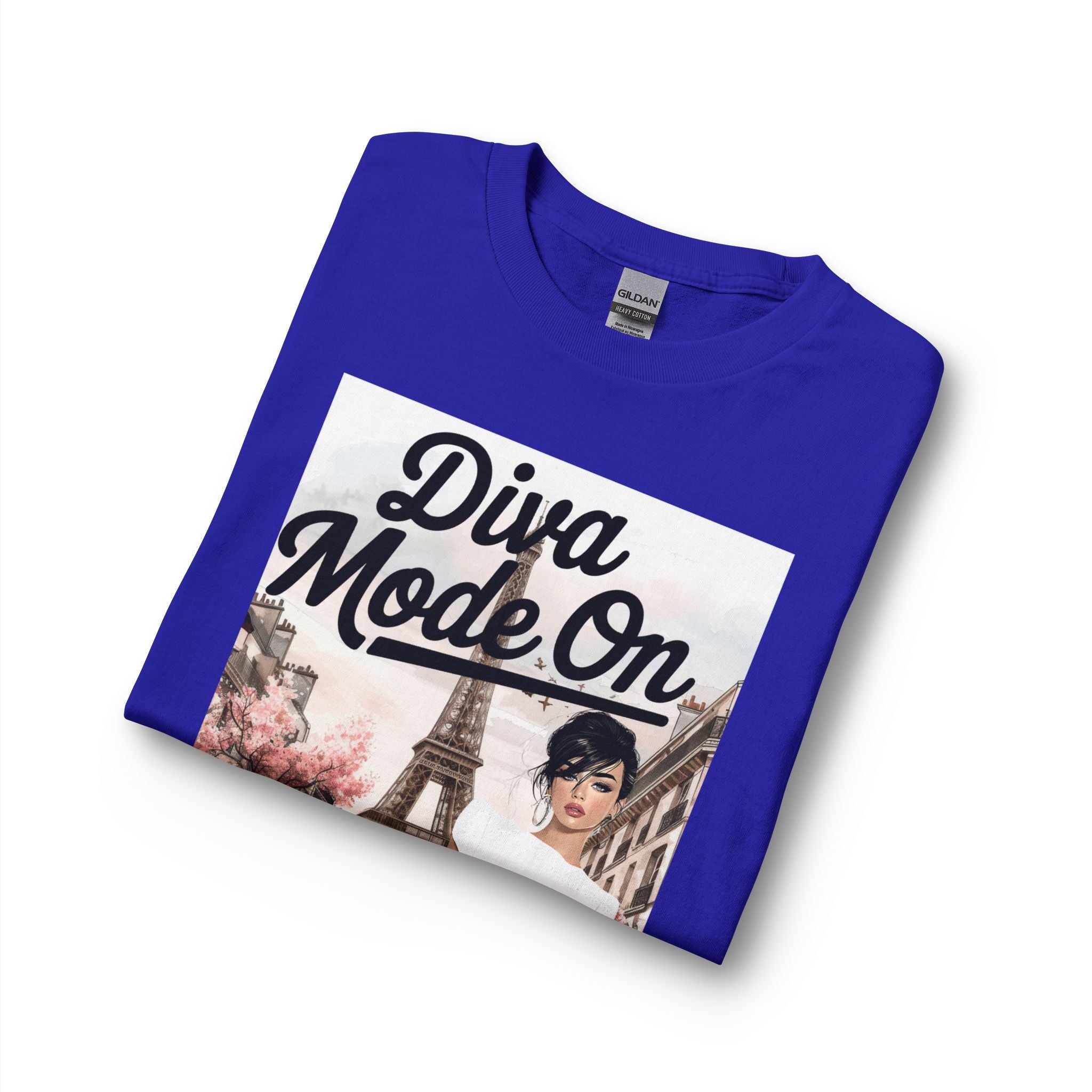 Diva Mode On Long Sleeve Tee