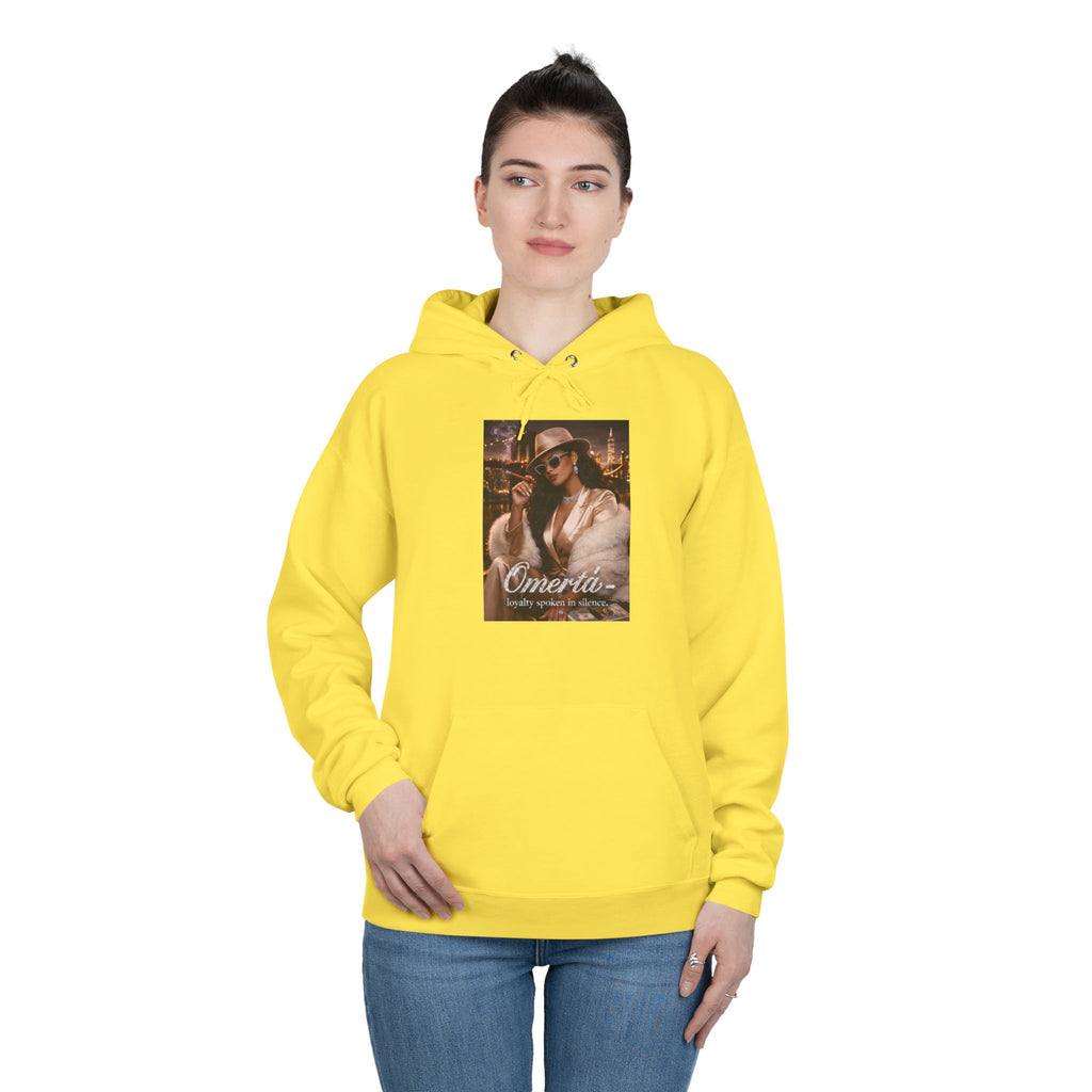 Vintage Cigarette Girl Hoodie — 'Cinerilla' Retro Pinup Pullover