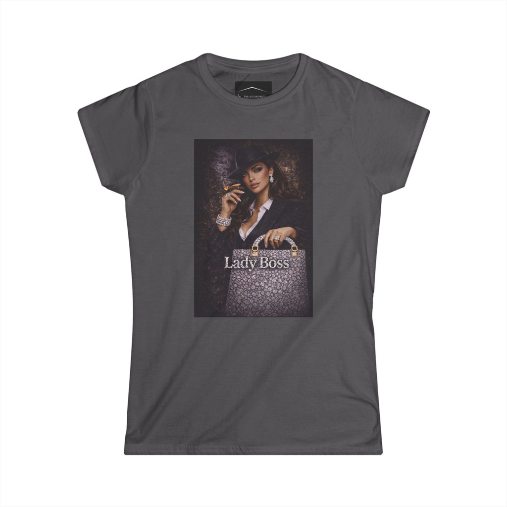 Lady Boss Graphic Tee — Women's Empowerment Vintage Style Shirt Sale end 02/15/26