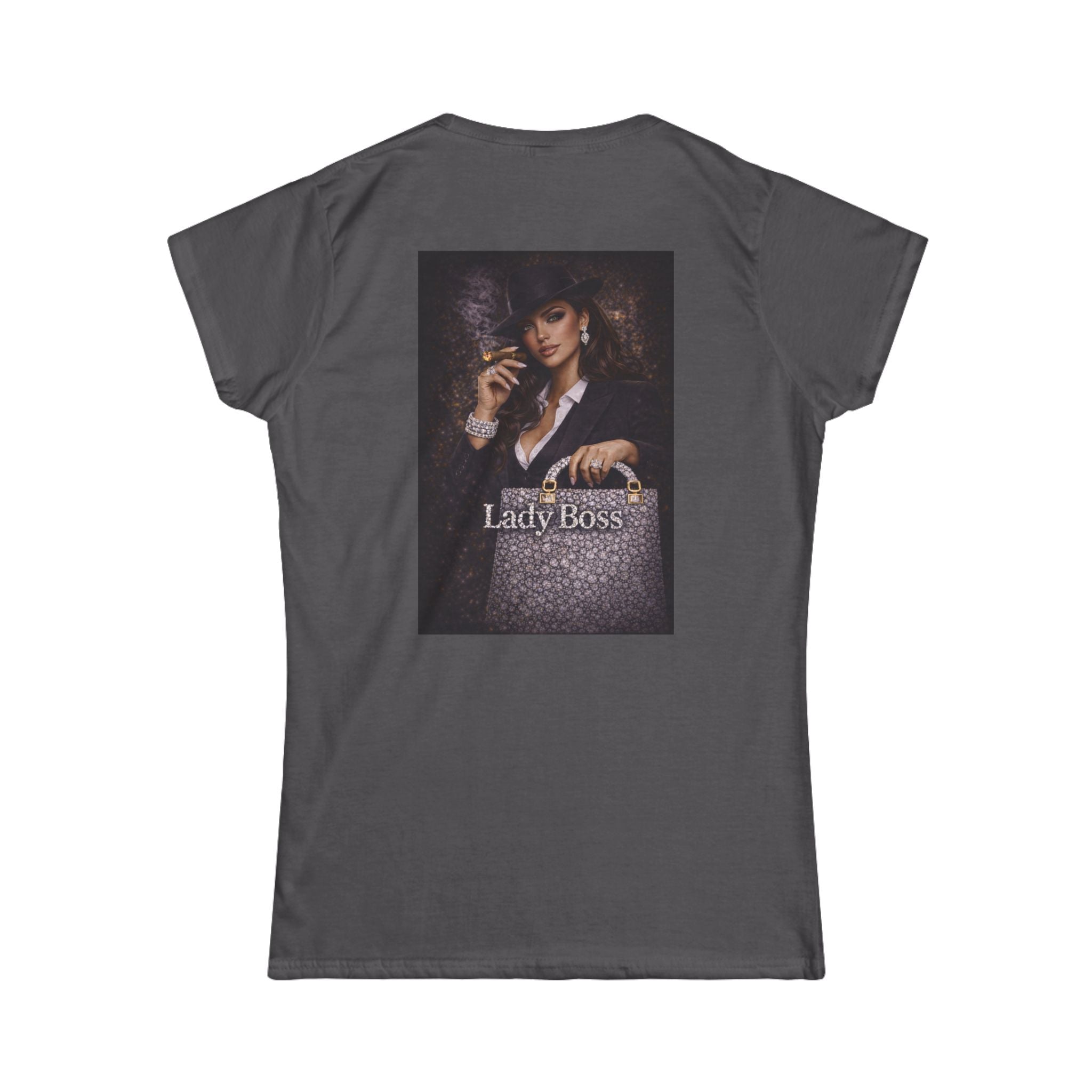 Lady Boss Graphic Tee — Women's Empowerment Vintage Style Shirt Sale end 02/15/26