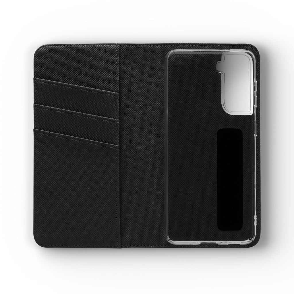Survival Mode On Flip Phone Case — Wallet Flip Case with 'Survival Mode' Design