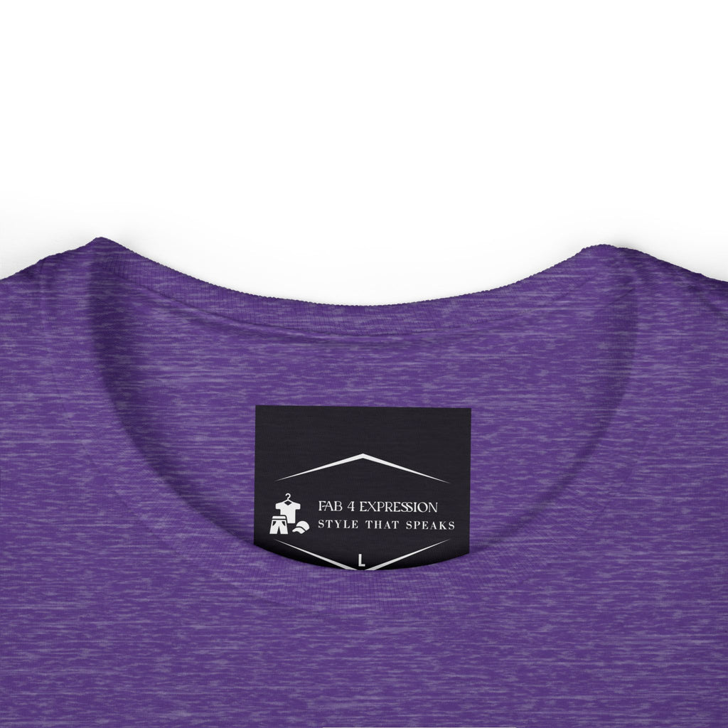 Soft & Savage Women's Tee — Retro Glam Portrait Graphic Shirt