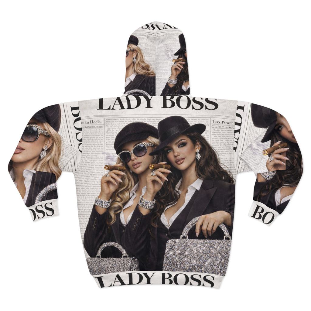 Lady Boss Graphic Zip Hoodie Sale ends 02/15/2026