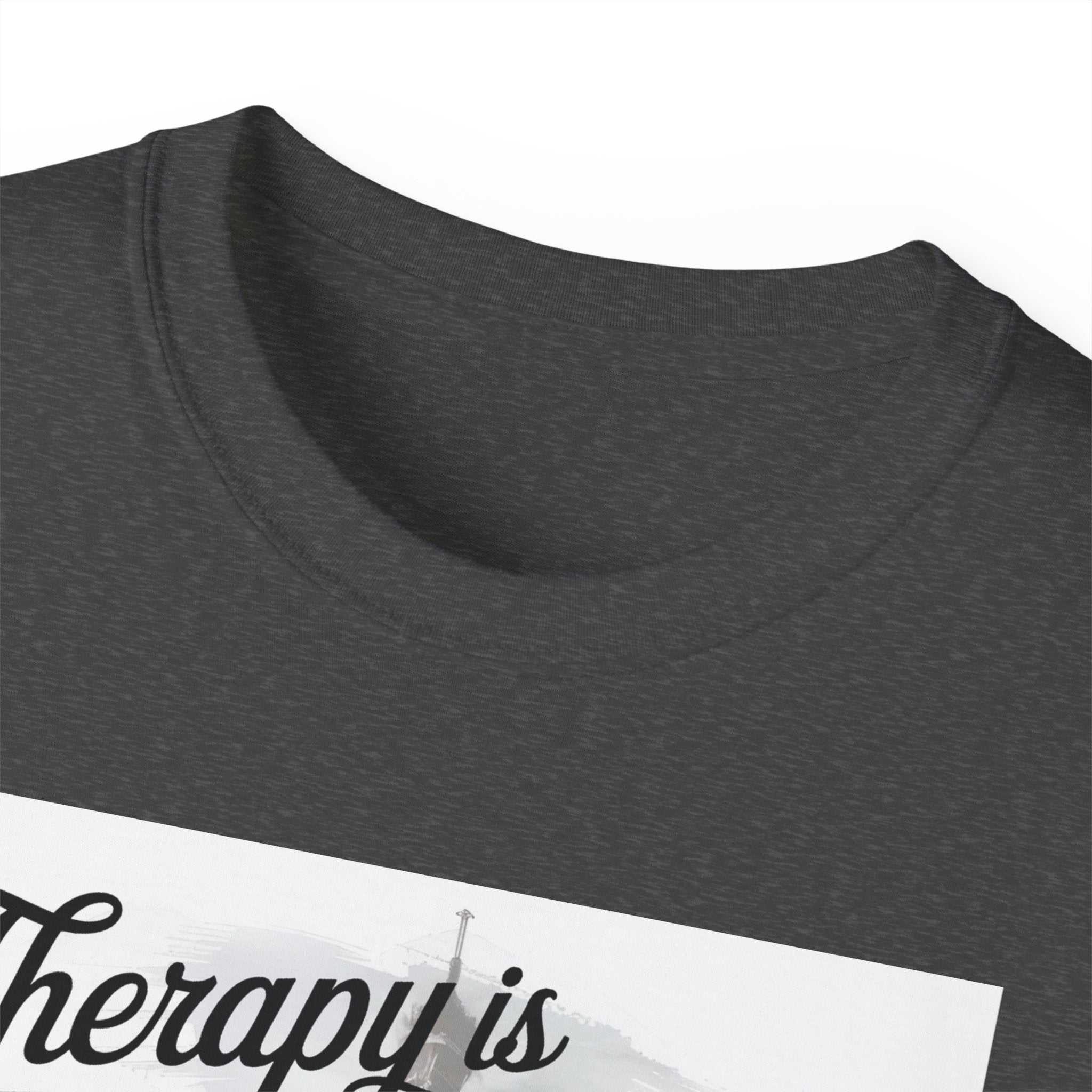 Fashion Quote Tee — "Therapy Is Temporary, Fashion Is Forever" Graphic T-Shirt