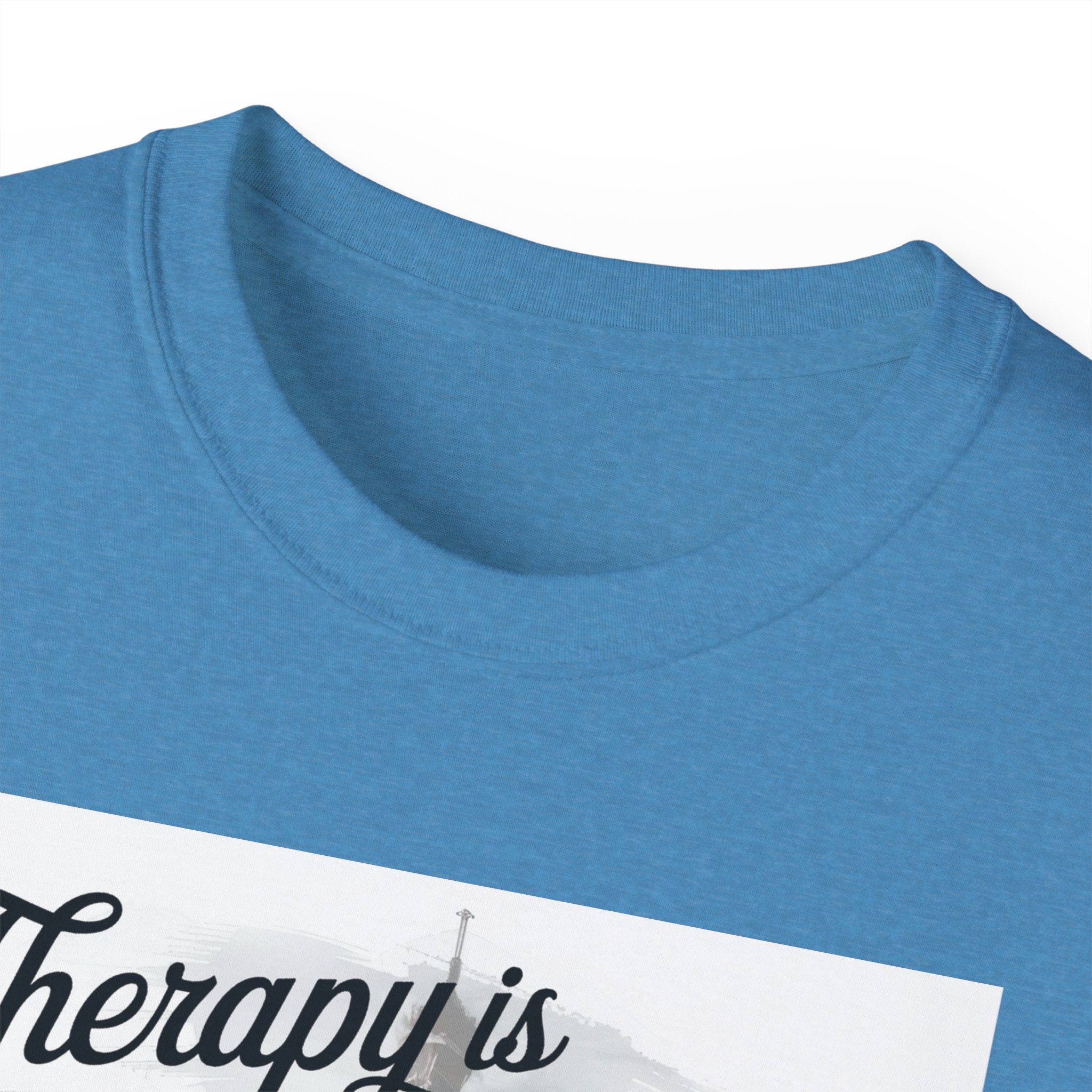 Fashion Quote Tee — "Therapy Is Temporary, Fashion Is Forever" Graphic T-Shirt