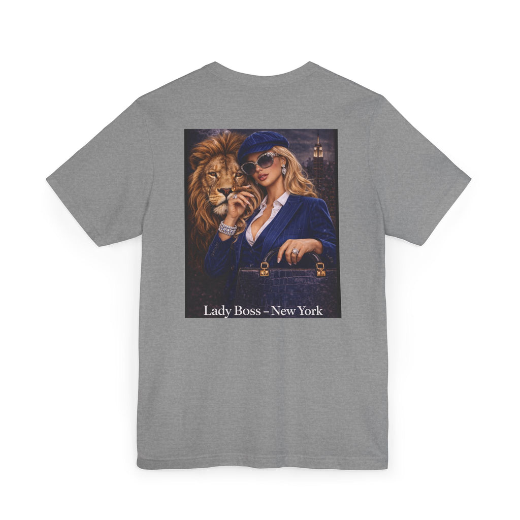 Lady Boss T-Shirt — 'Lady Boss — New York' Graphic Tee