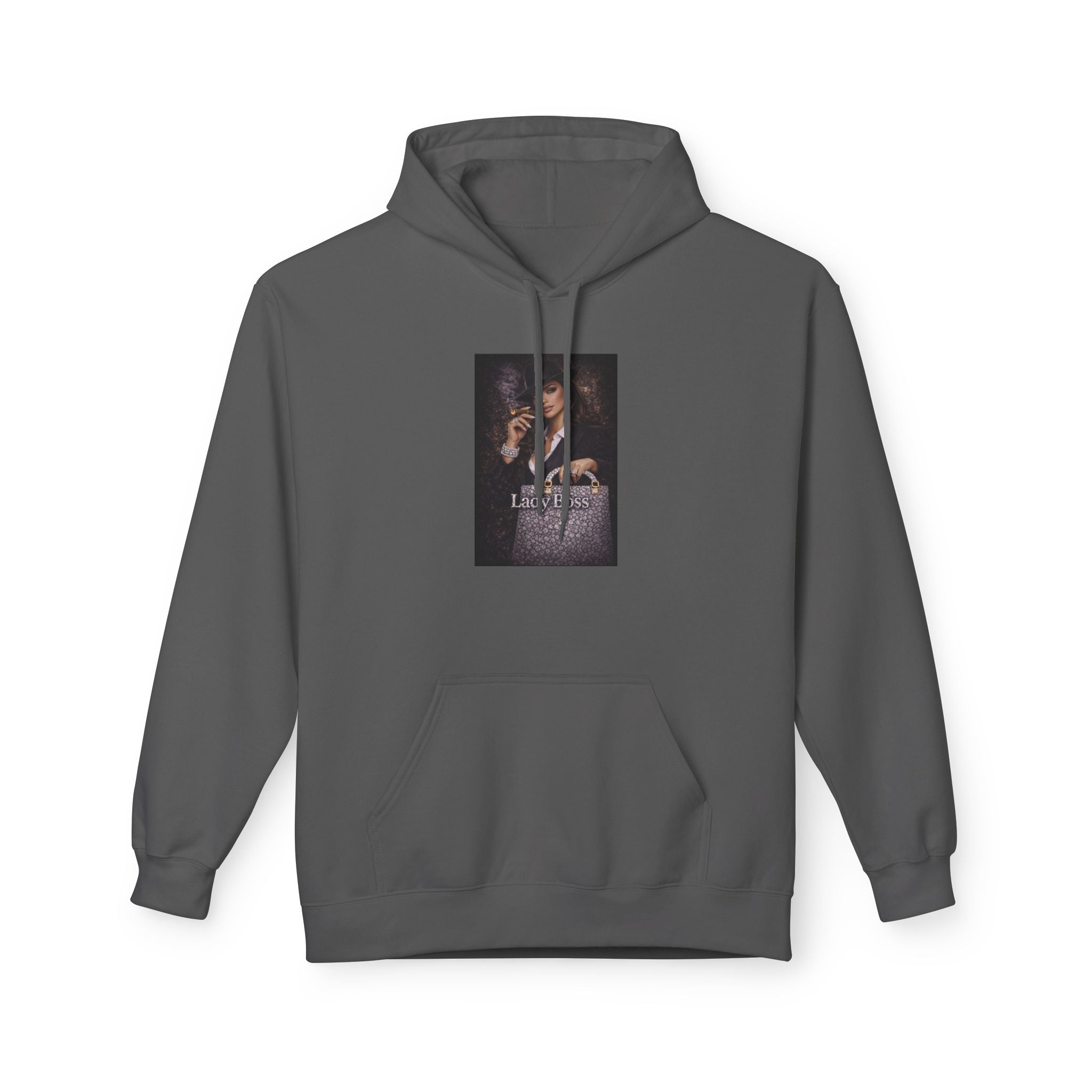 Lady Boss Hoodie — Empowered Chic Graphic Pullover Sale ends 02/15/26
