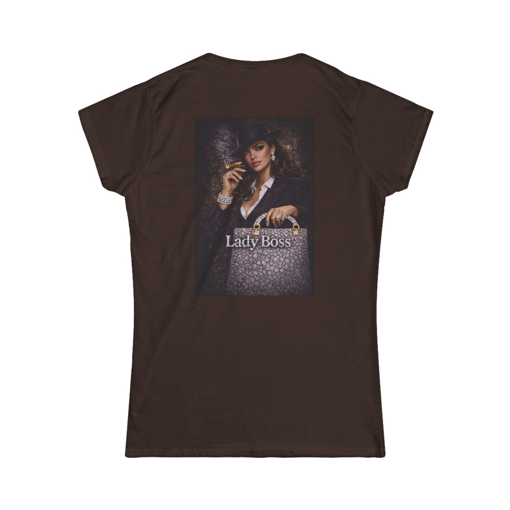 Lady Boss Graphic Tee — Women's Empowerment Vintage Style Shirt Sale end 02/15/26