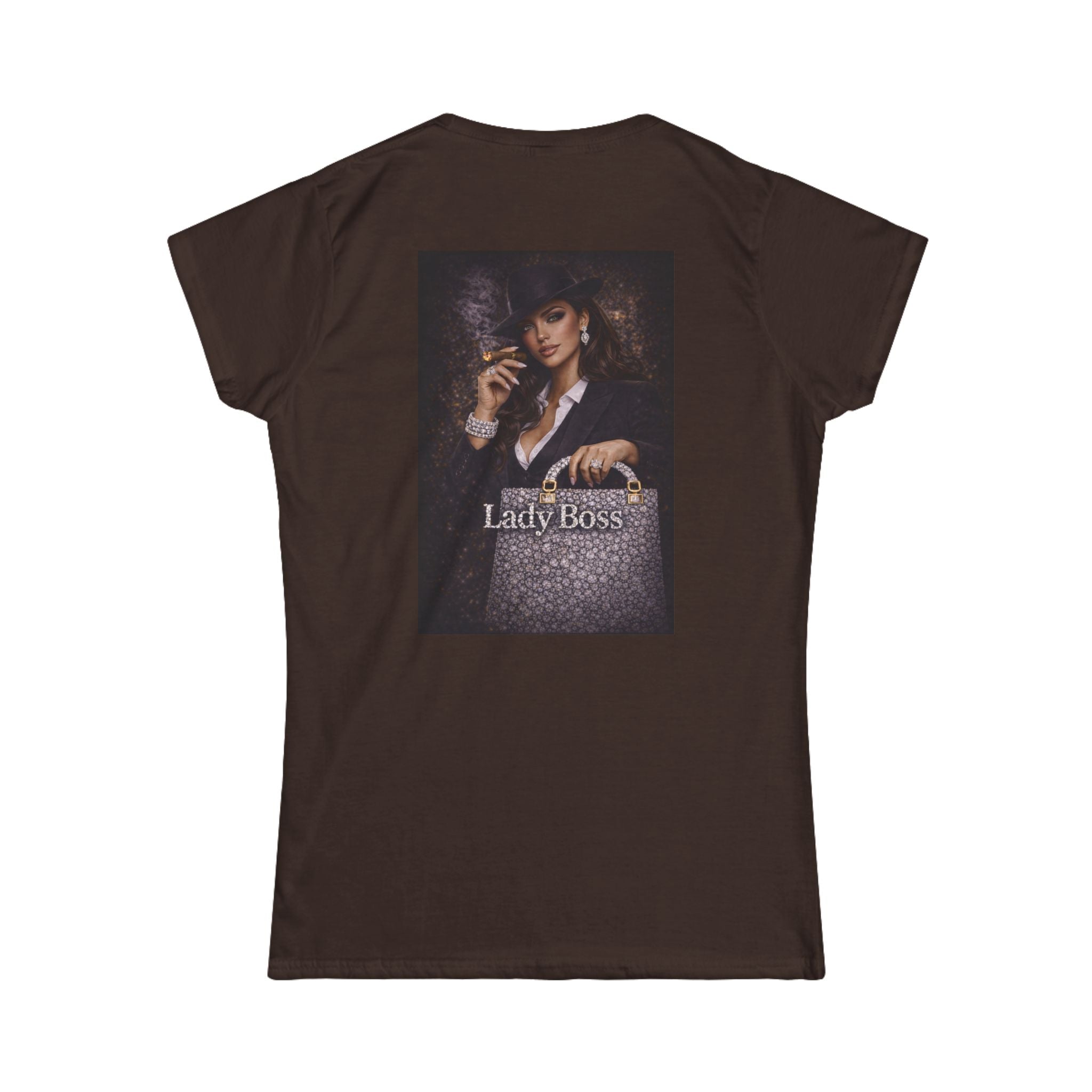 Lady Boss Graphic Tee — Women's Empowerment Vintage Style Shirt Sale end 02/15/26