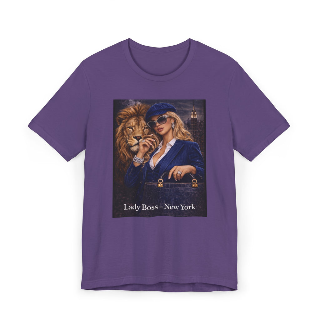 Lady Boss T-Shirt — 'Lady Boss — New York' Graphic Tee