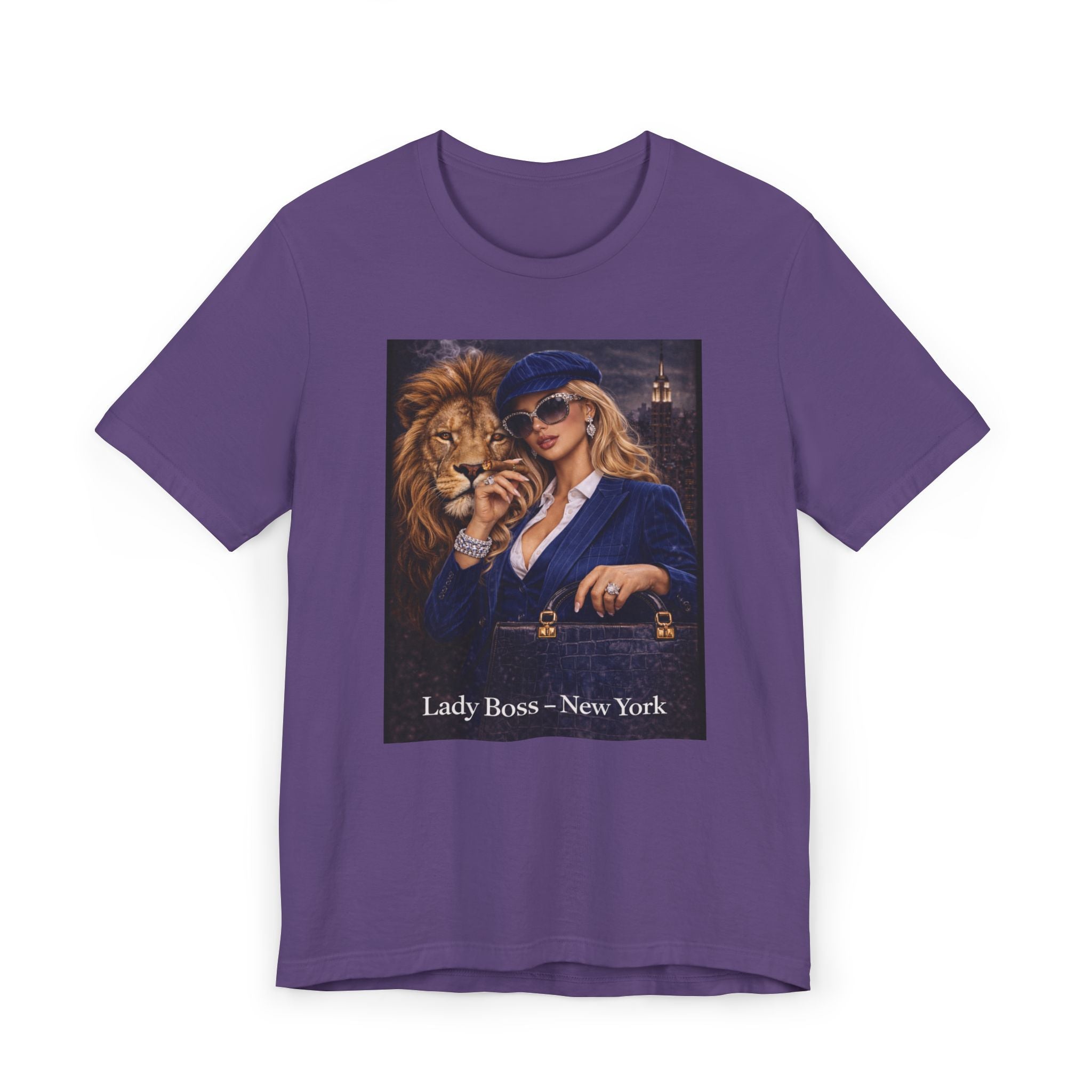 Lady Boss T-Shirt — 'Lady Boss — New York' Graphic Tee