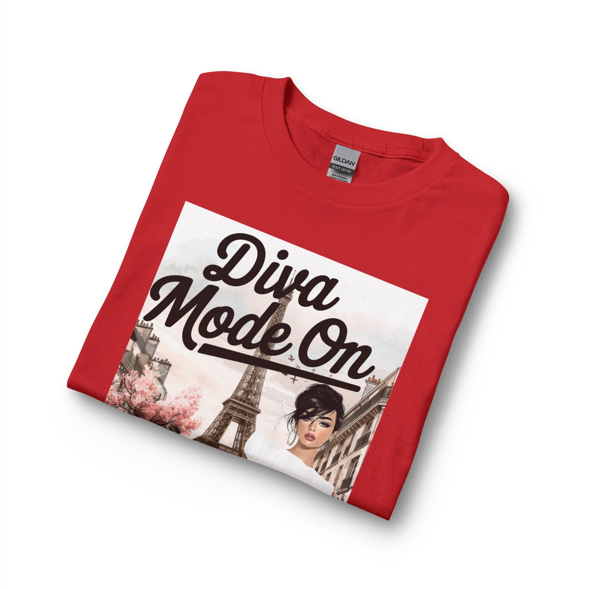 Diva Mode On Long Sleeve Tee