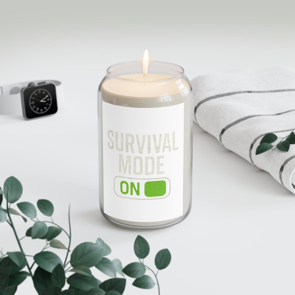 Survival Mode On Scented Soy Candle — 13.75oz