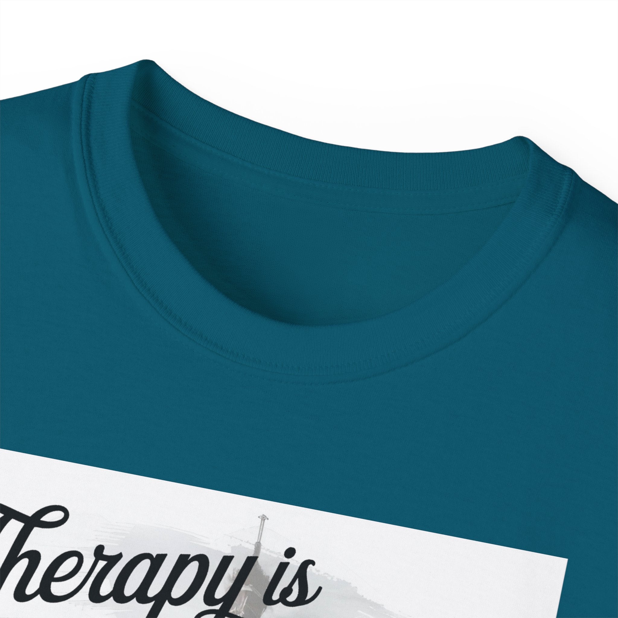 Fashion Quote Tee — "Therapy Is Temporary, Fashion Is Forever" Graphic T-Shirt